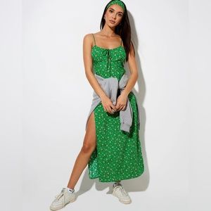 Motel Rocks | Dresses | Motel Rocks Herbert Midi Dress In Paisley Fun Green  | Poshmark